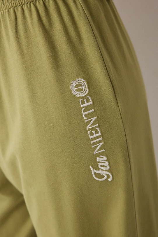 women'secret set de pijama de bumbac GARFIELD verde 3139846