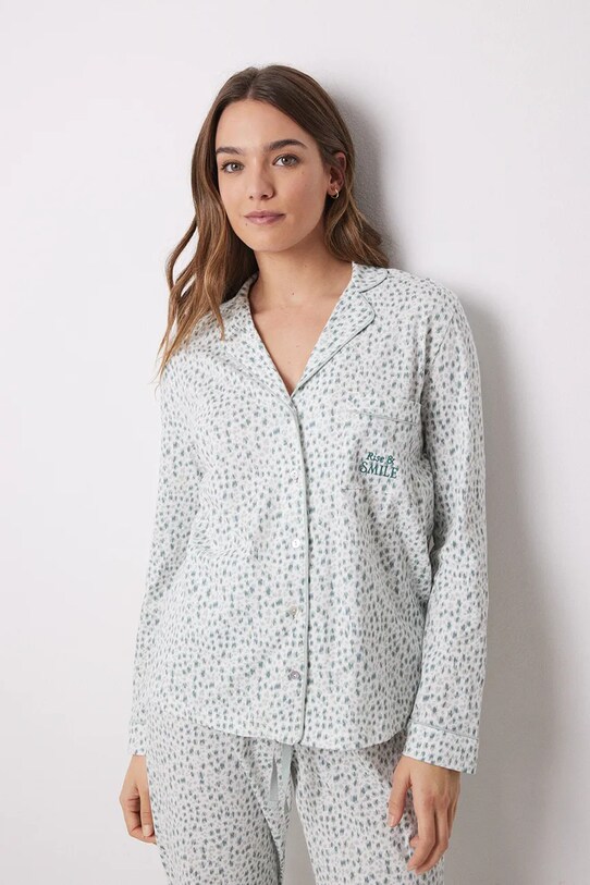 Хлопковая пижама women'secret 3599161 зелёный SS25