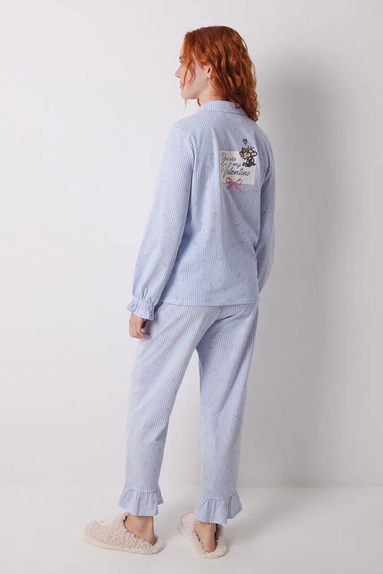 Бавовняна піжама women'secret SNOOPY 3139837 блакитний SS25