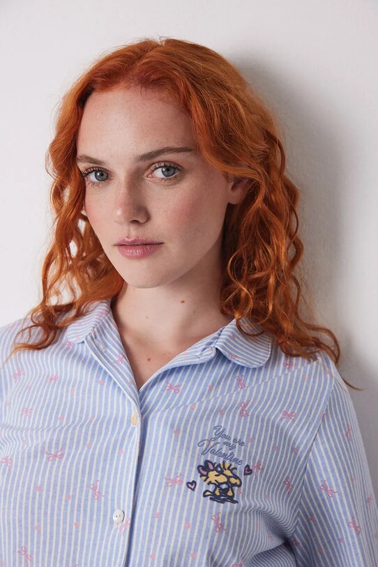 Бавовняна піжама women'secret SNOOPY блакитний 3139837