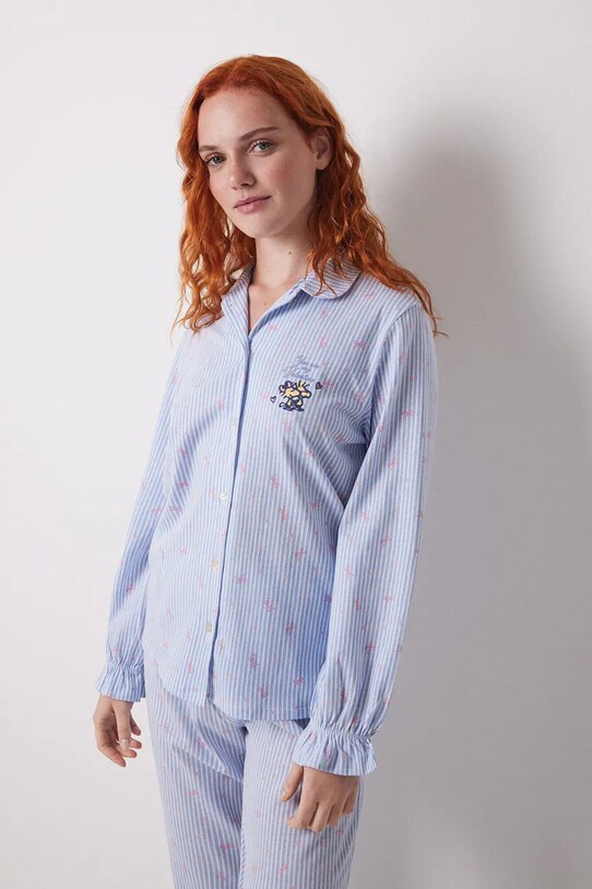 Бавовняна піжама women'secret SNOOPY 3139837 блакитний
