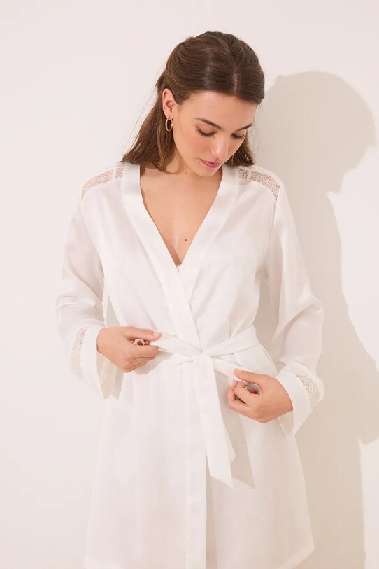 Odzież women'secret szlafrok 2539001 biały