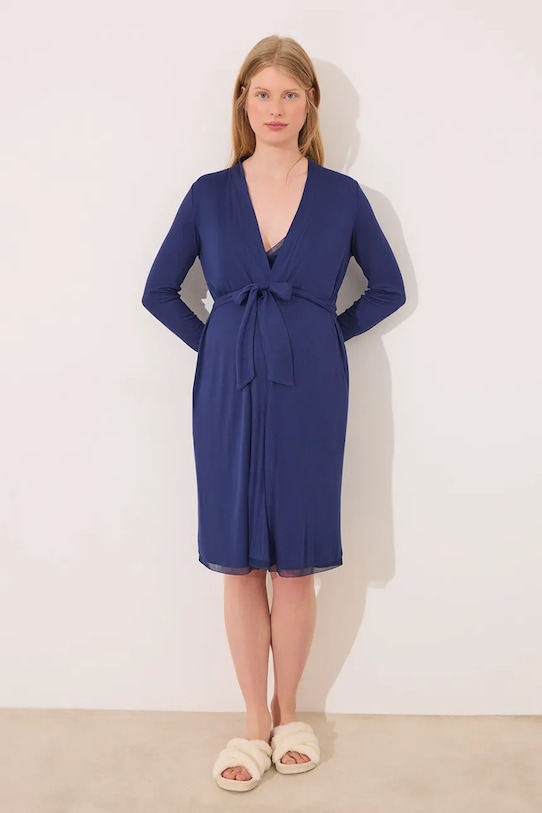 women'secret accappatoio maglia blu navy 2179125