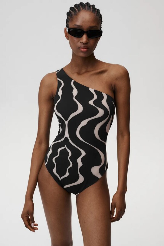 Jednodielne plavky Undress Code About You Swimsuit bez kostíc čierna 940