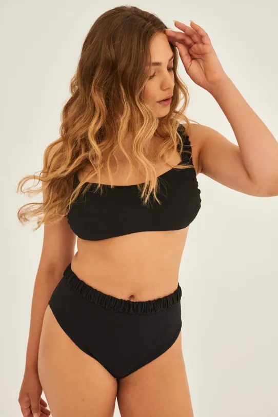 Undress Code figi kąpielowe Good Luck Charm Bikini Bottom Plain 785 czarny SS25