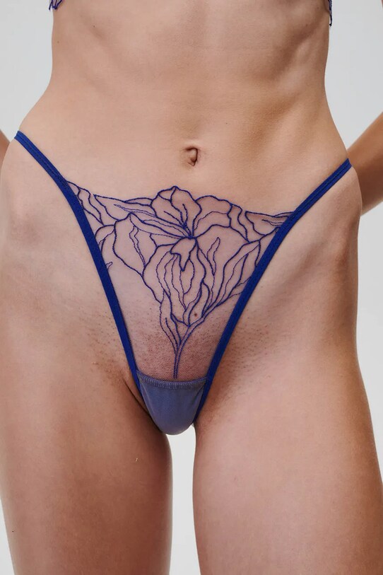 Undress Code tanga Lost Paradise Thong 660 albastru SS25