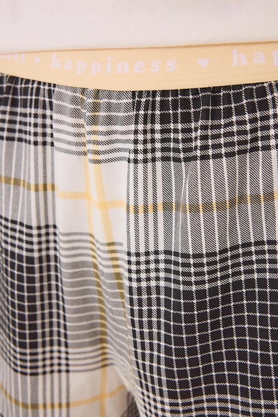 women'secret set de pijama de bumbac bej 3139874