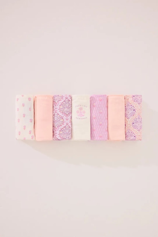 Spodnjice women'secret 7-pack Pletenina vijolična 4939007