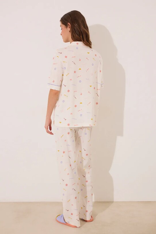 women'secret pijamale de bumbac 3599171 bej