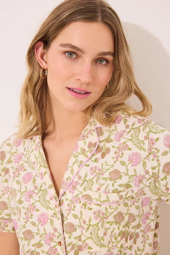 Одяг Бавовняна піжама women'secret 4859409 зелений