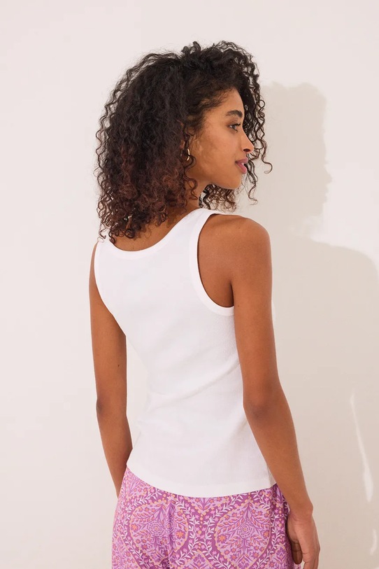 Pyžamový top women'secret béžová 3279697