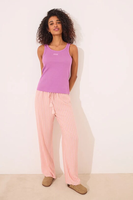 women'secret top piżamowy różowy 3279698