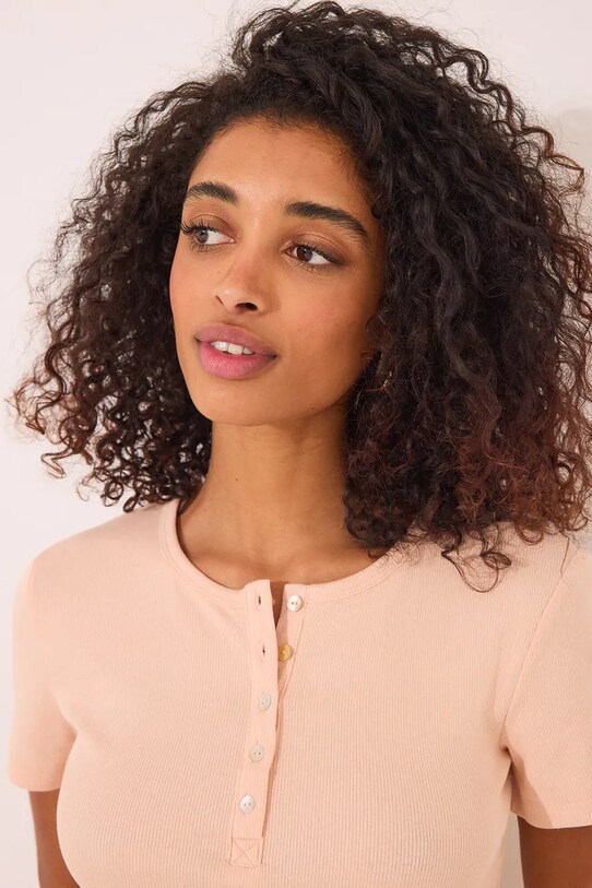 Îmbrăcăminte women'secret tricou de pijama 3279700 portocaliu