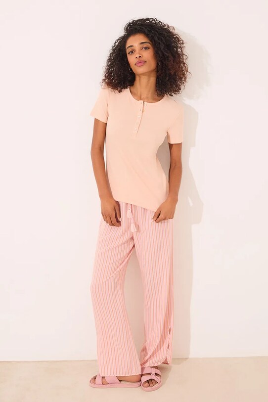 women'secret tricou de pijama portocaliu 3279700