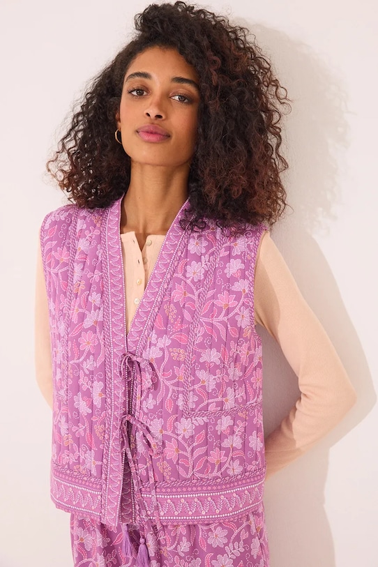 women'secret vestă cu captuseala violet 3149936