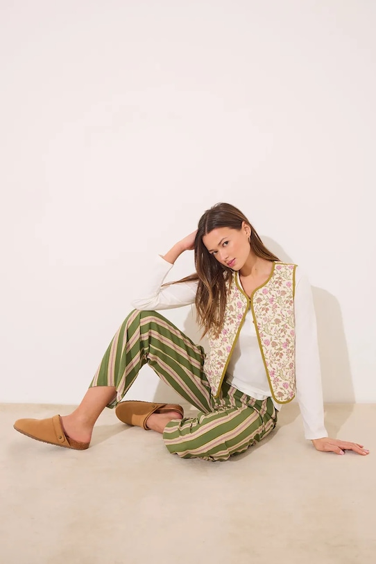 women'secret vestă cu două fețe din bumbac 3149937