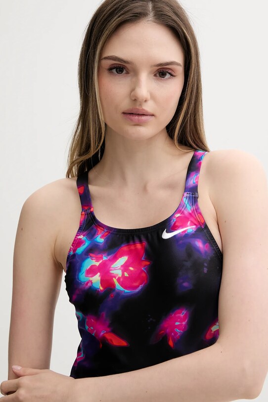 Odzież Nike jednoczęściowy strój kąpielowy NESSF014 czarny