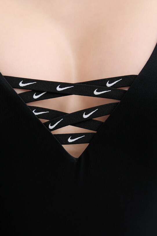 Суцільний купальник Nike чорний NESSF227