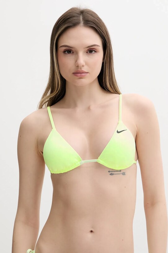 Nike sutien de baie usor rigidizat verde NESSF239
