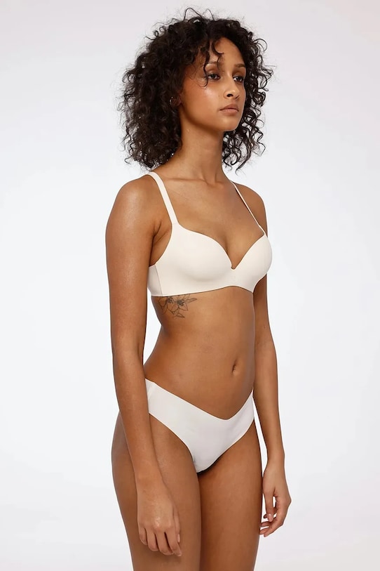 GOD SAVE QUEENS chiloți brazilieni BRAZILIAN GSQ.138.125 alb SS25