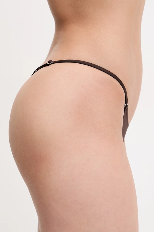 Стринги Zhilyova Tribal 134270228 коричневий SS25