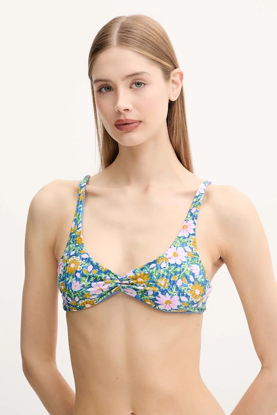 Picture kifordítható bikini felső Kalta melltartó merevítő nélkül kék SWI0046