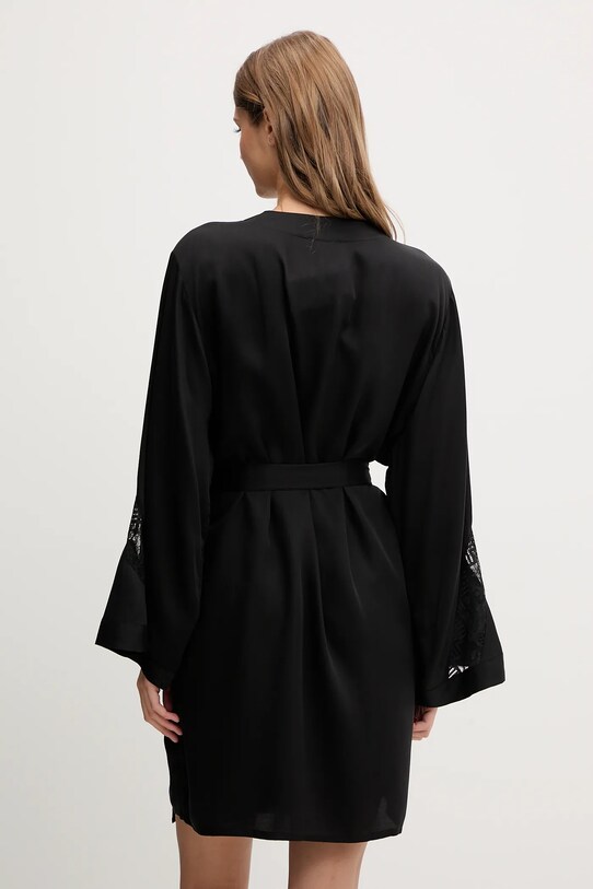 Chantelle szlafrok C15RVO czarny SS25