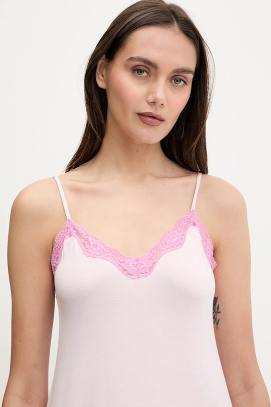 Îmbrăcăminte United Colors of Benetton cămașă de noapte 3Z123V00I roz