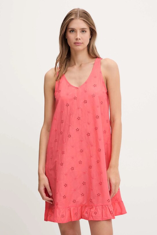 United Colors of Benetton cămașă de noapte camasa de noapte roz 4SHX3C008