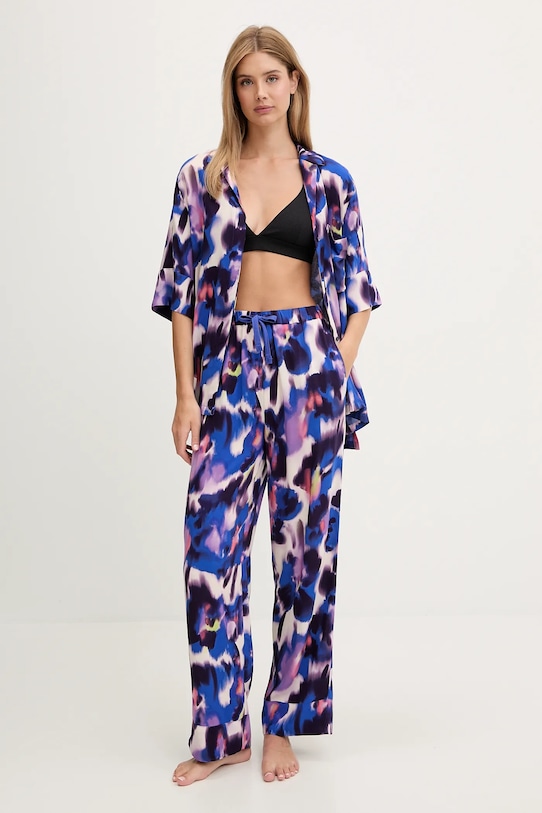 Chantelle spodnie plażowe EXPLORE C18SE0 granatowy SS26