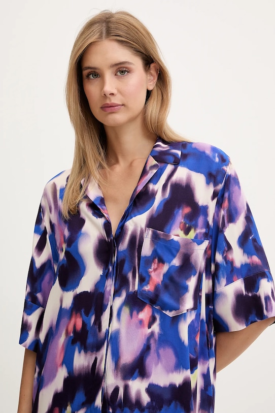 Chantelle koszula plażowa EXPLORE granatowy C18SH5