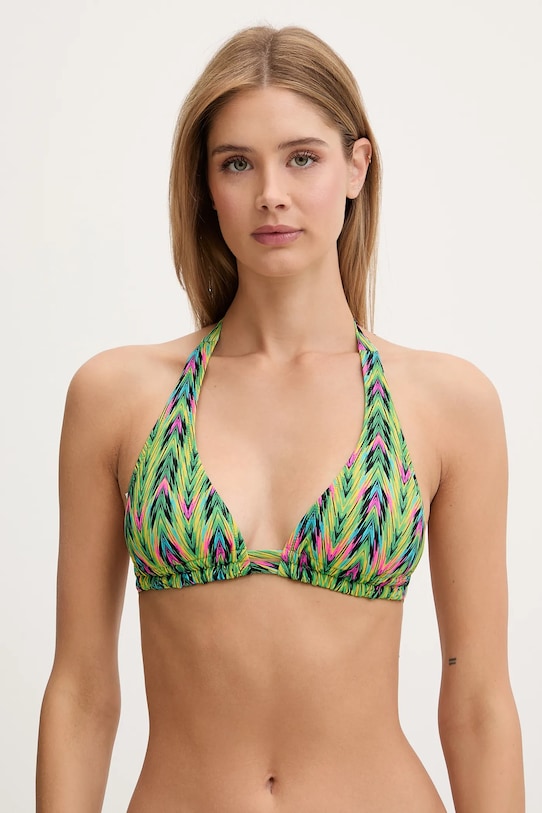 Chantelle biustonosz kąpielowy EASY POP bez fiszbinów zielony C22JQF