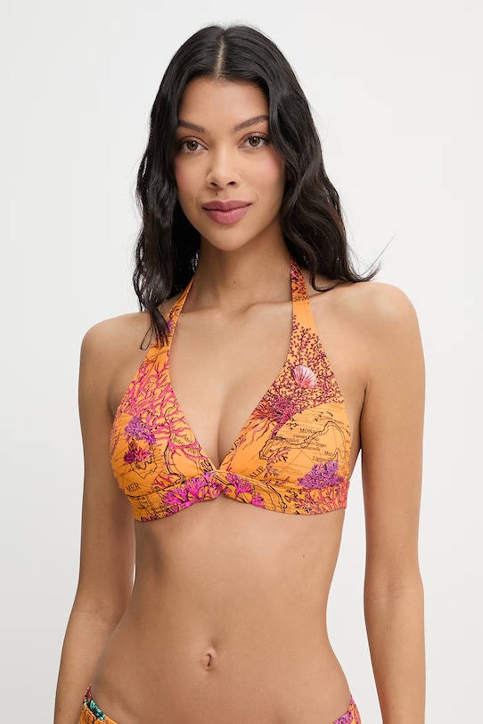 Chantelle biustonosz kąpielowy damski ICON pomarańczowy C16VQF