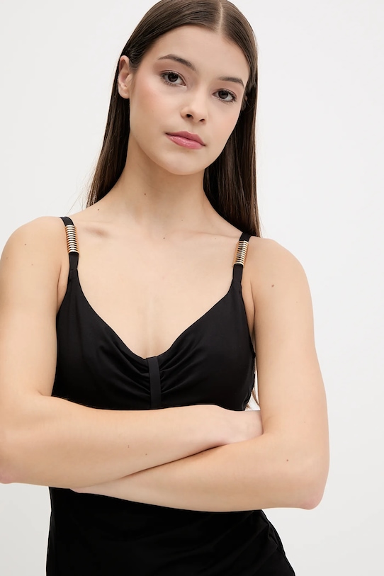 Odzież Chantelle jednoczęściowy strój kąpielowy ICON C16VR0 czarny