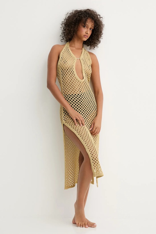 Φόρεμα παραλίας Chantelle METALLIC χρυσαφί C22RW0