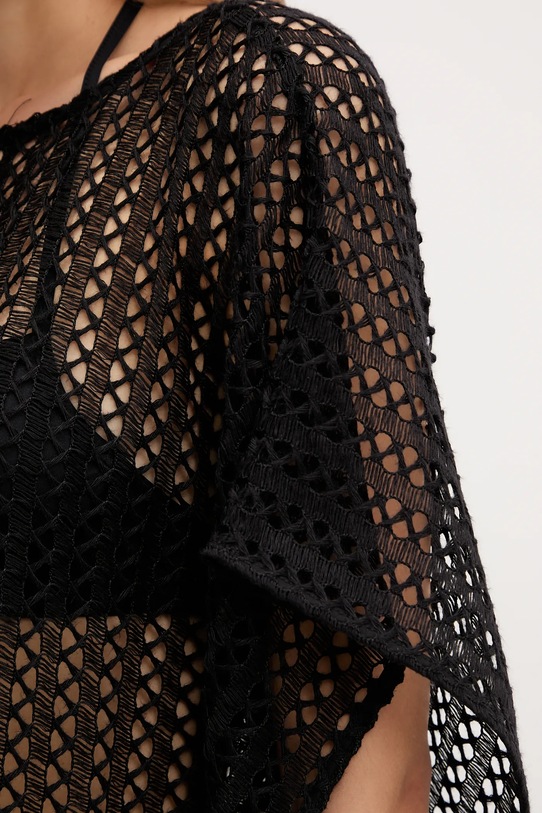 Пляжна накидка Sisley 60FSW800R чорний