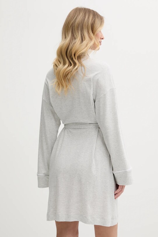 Dkny szlafrok YI10046 szary SS25