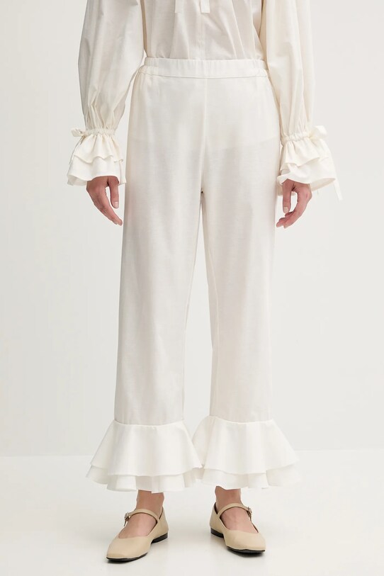 Ρούχα Λινό σετ The Sleeper CHSP06P009N μπεζ