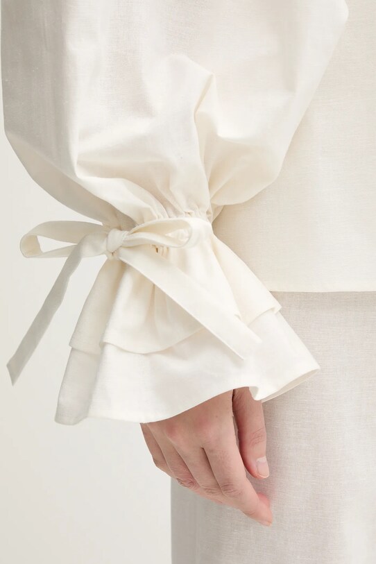 Λινό σετ The Sleeper CHSP06P009N μπεζ