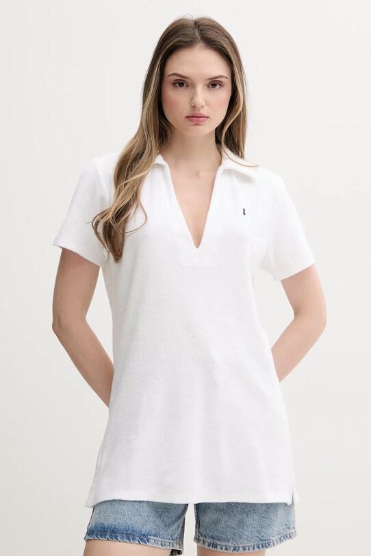 Плажна рокля Polo Ralph Lauren Planet friendly бял 21554572