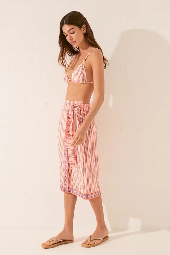 women'secret pareo 5549934 czerwony SS25