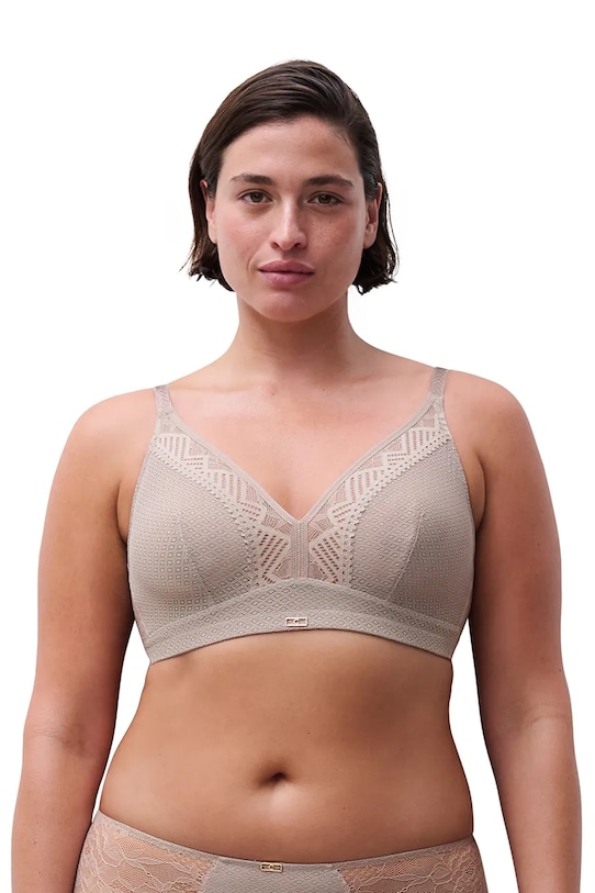 Chantelle biustonosz dzianina szary C13XP0