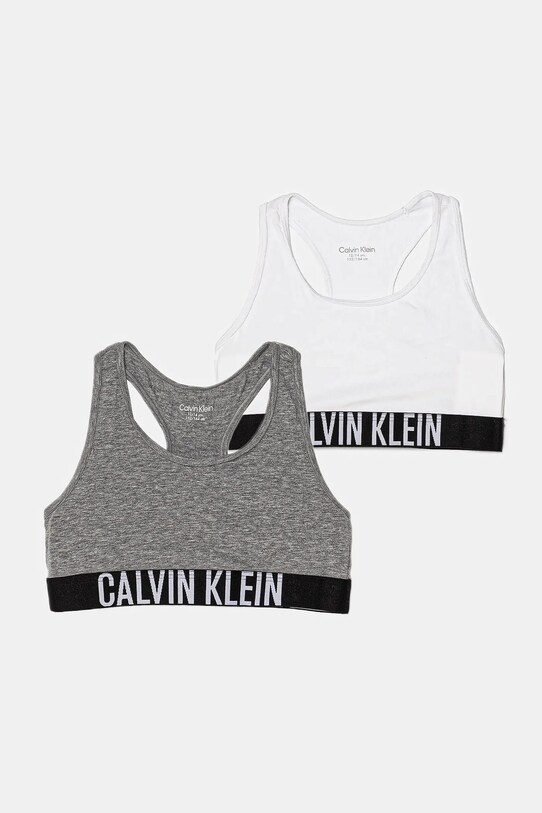 Детский спортивный бюстгальтер Calvin Klein Underwear 2 шт мягкая белый G80G800744.PPYA