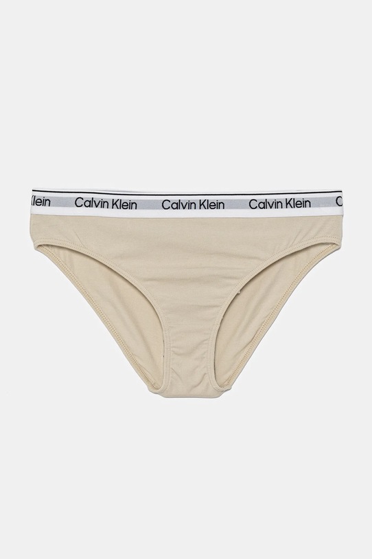 Дівчинка Дитячі труси Calvin Klein Underwear 2-pack G80G800726.PPYA бежевий