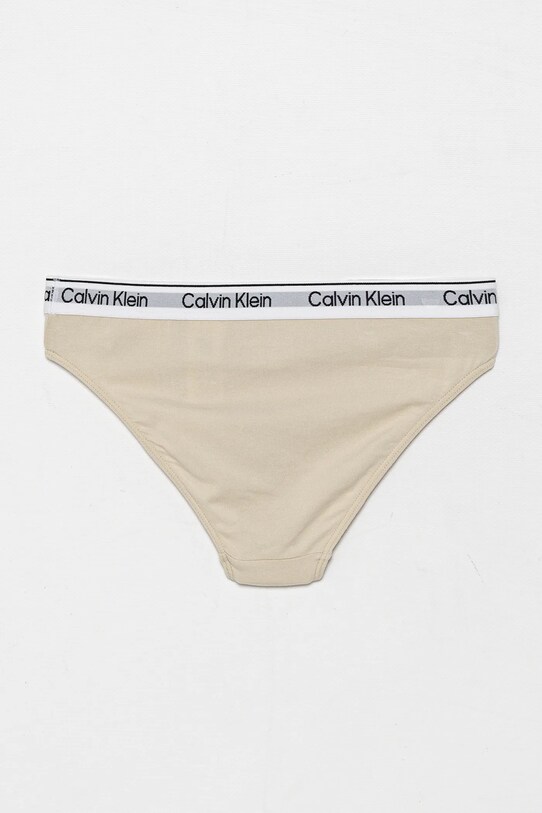 Дитячі труси Calvin Klein Underwear 2-pack бежевий G80G800726.PPYA