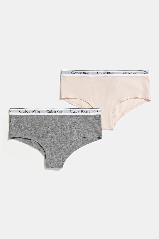 Calvin Klein Underwear chiloți copii 2-pack melanj gri G80G800727.PPYA