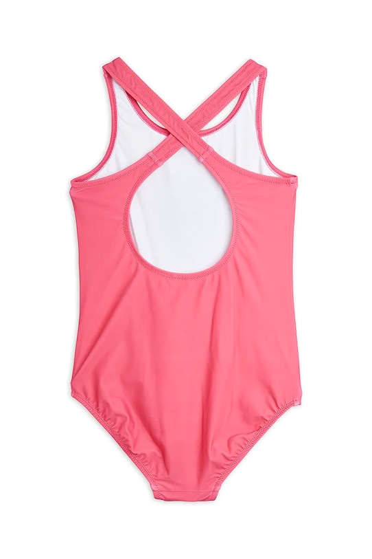 Jednodielne detské plavky Mini Rodini Dashing dog 1100006428 ružová SS25