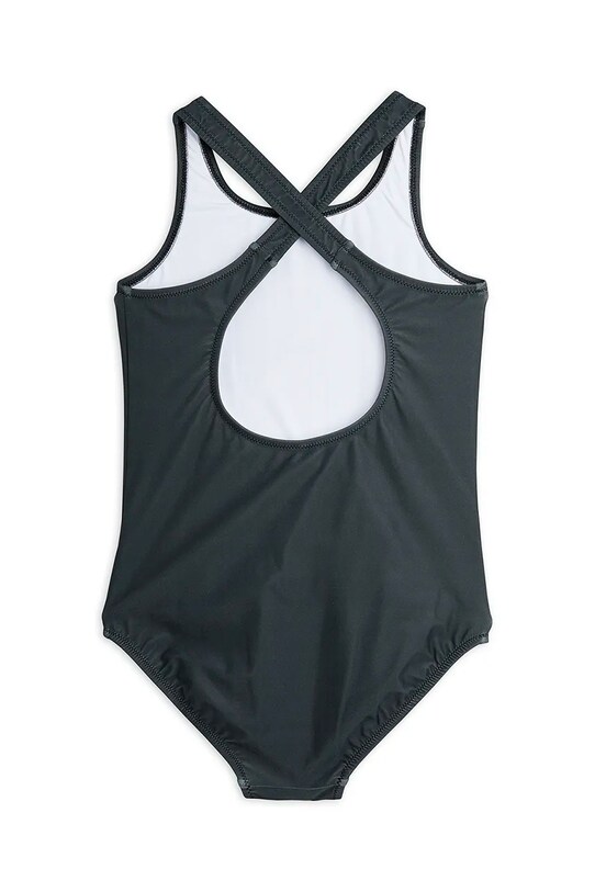 Суцільний дитячий купальник Mini Rodini Dashing dog 1100006499 чорний SS25