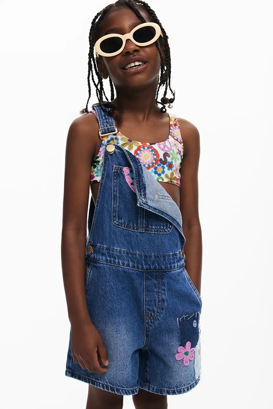 Desigual costum de baie pentru copii din două piese violet 25SGMK01