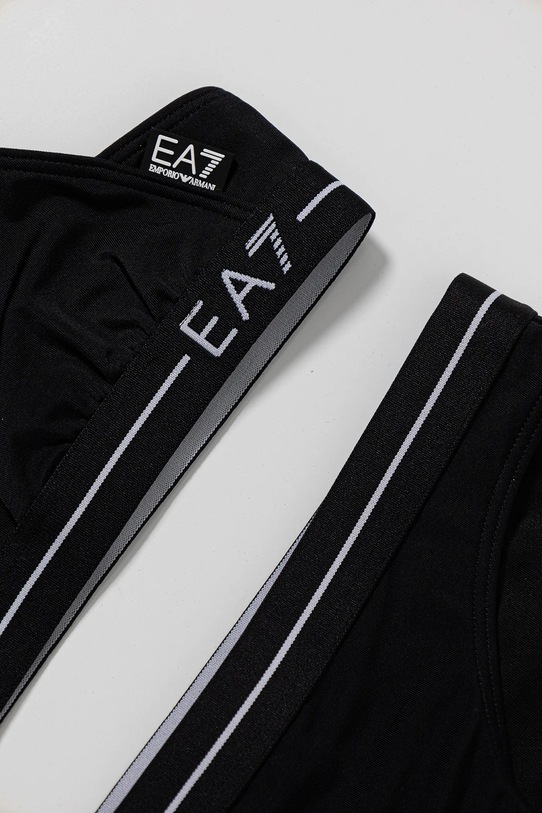 Dziewczynka EA7 Emporio Armani dwuczęściowy strój kąpielowy dziecięcy 7G000091.AF12213 czarny